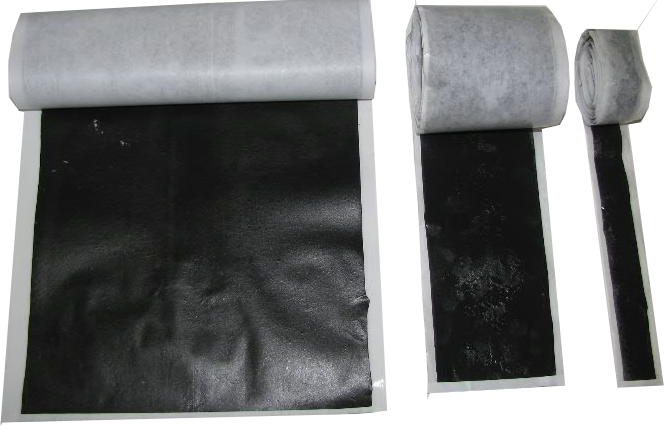 Self-adhesive sealing butylene-caoutchouc tape "Plastilent LK" and tourniquet "Plastilent J"